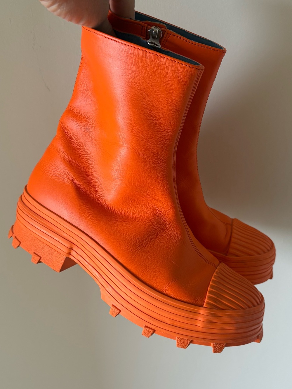 Camperlab Traktori orange boots size 37 7US